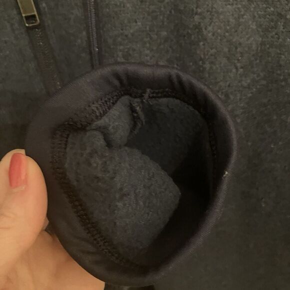 Patagonia Pullover Men Large Blue Better Sweater‎ 1/4 Zip Embroidered EUC - Picture 7 of 11